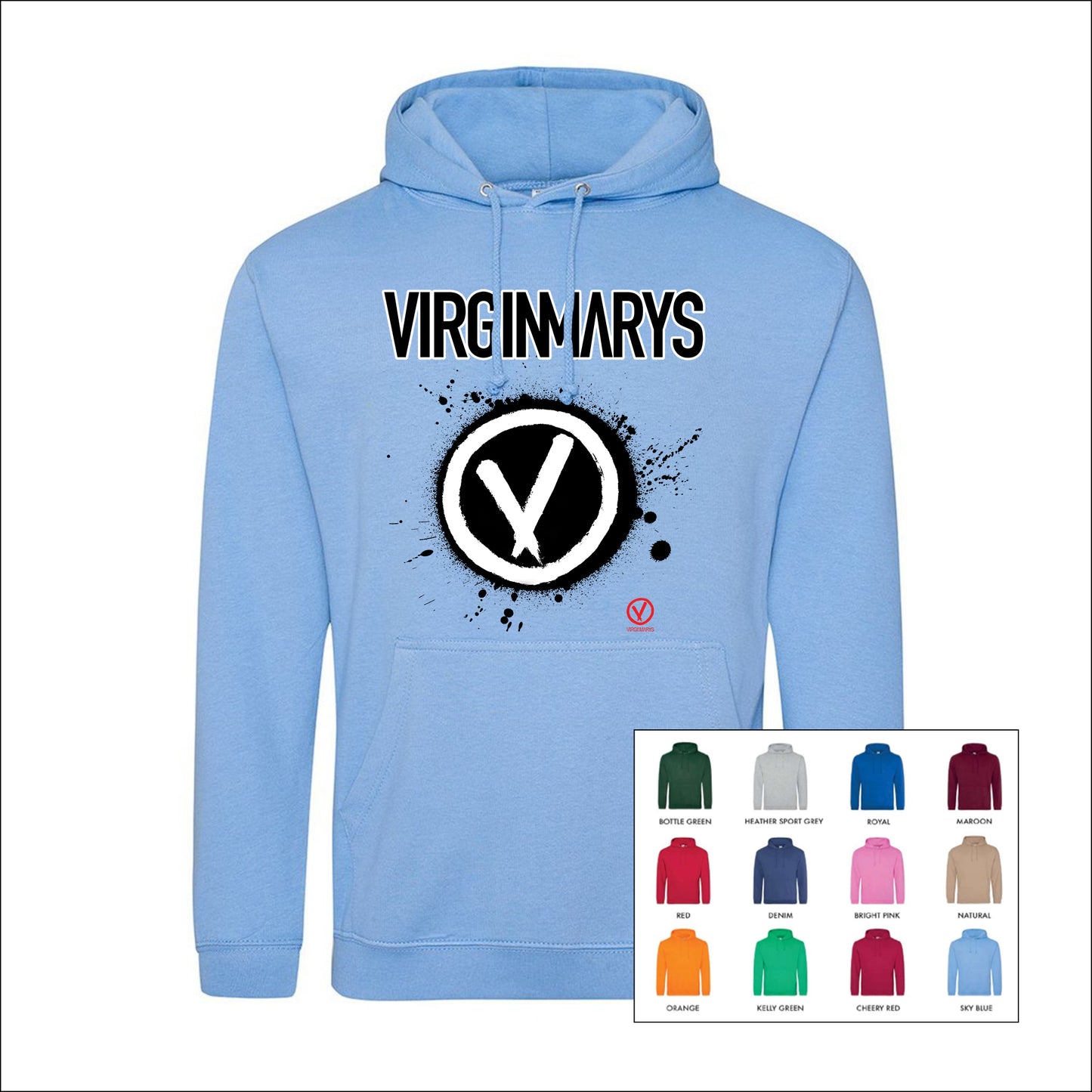 CIRCLE SPLAT LOGO HOODIE