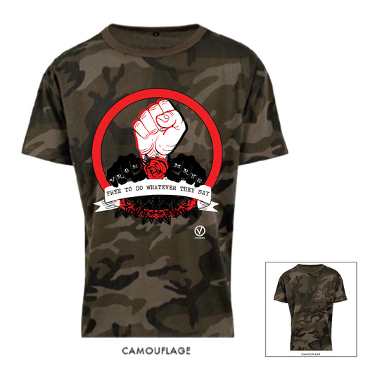 FREE TO DO WHATEVER THEY SAY CAMOUFLAGE SPECIAL